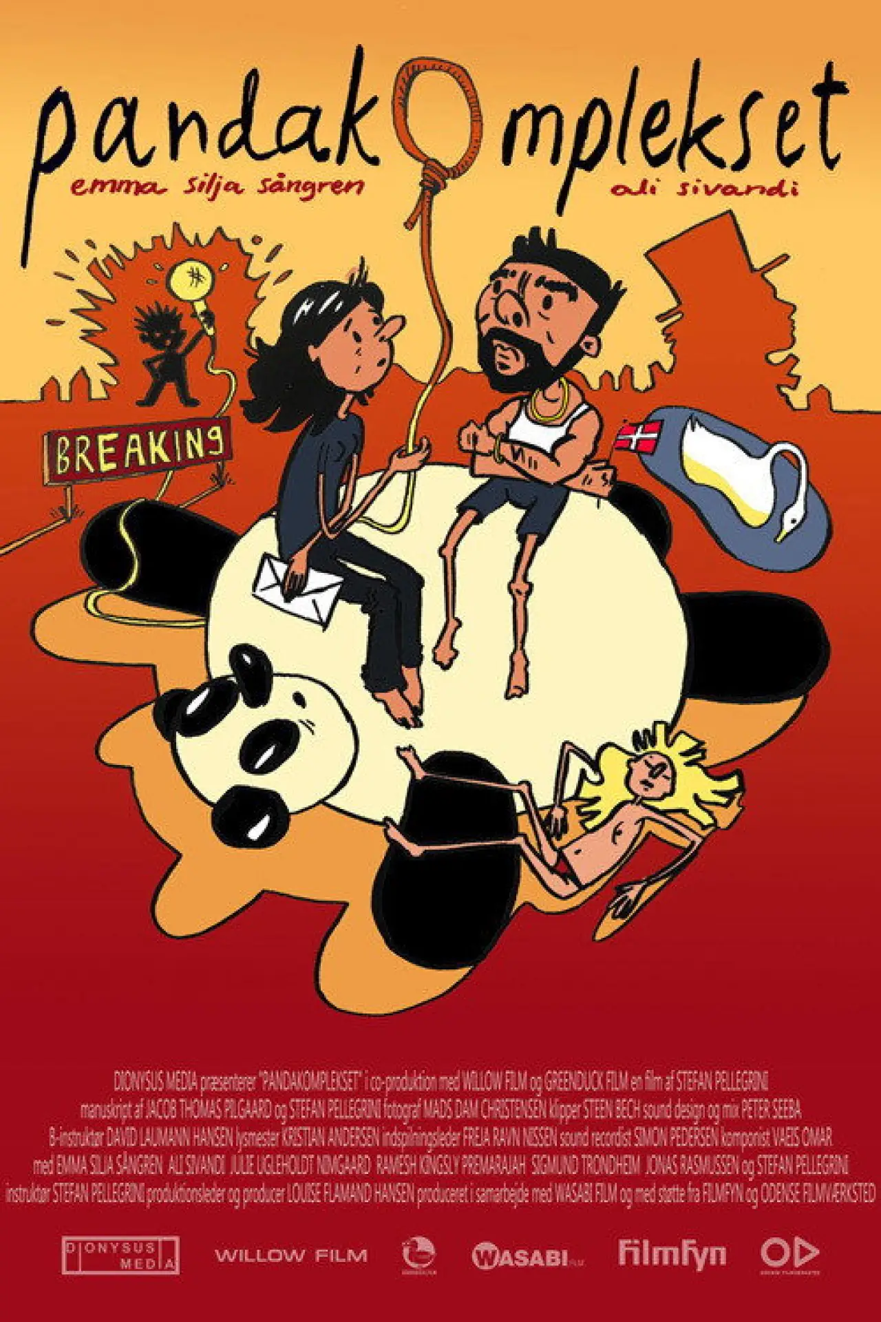 Movie poster "Pandakomplekset"