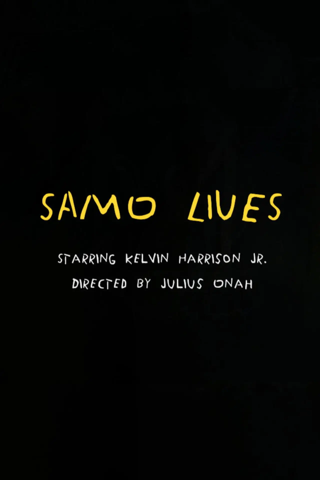 Movie poster "Samo Lives"