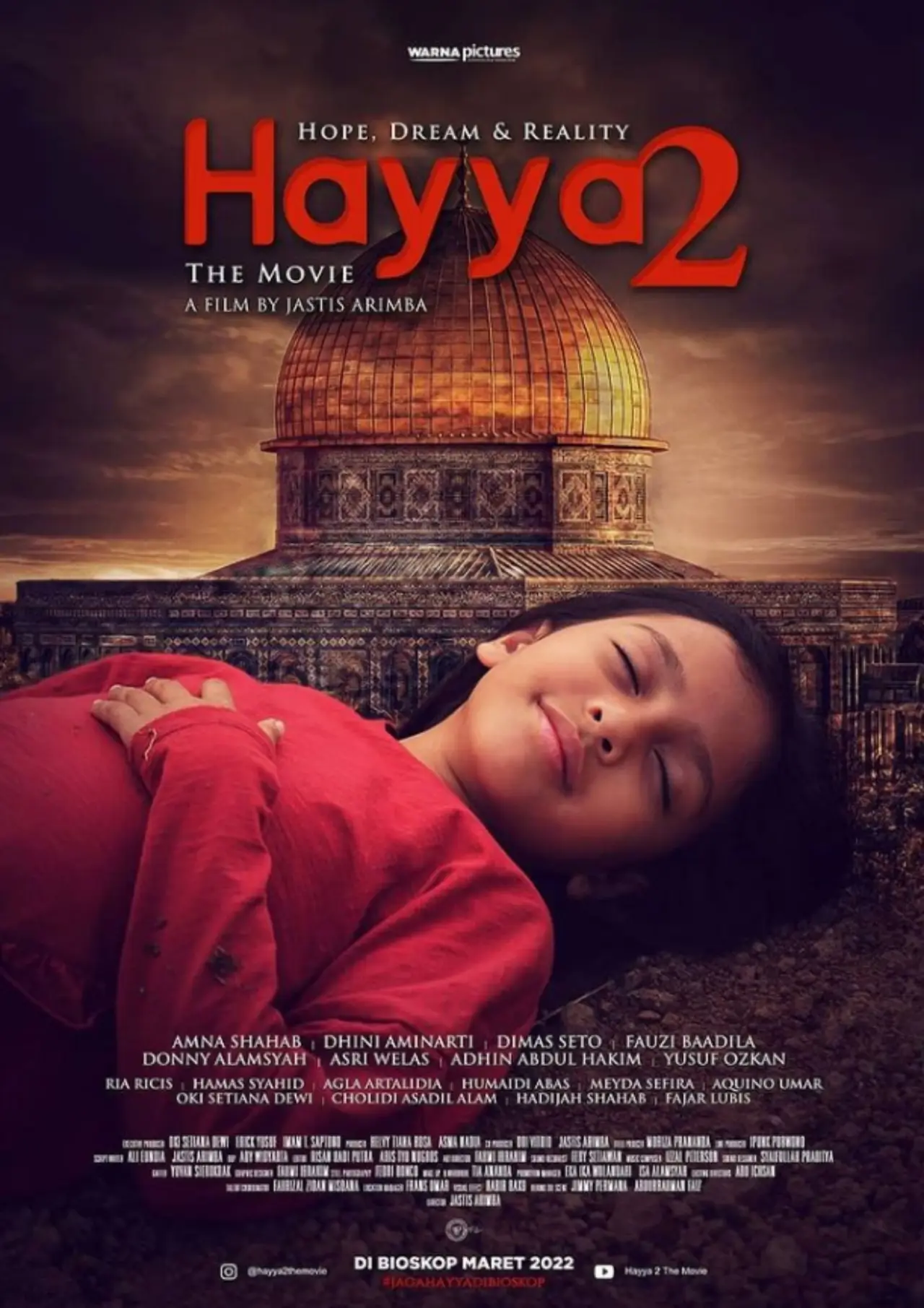 Movie poster "Hayya 2 the Movie: Hope, Dream and Reality"