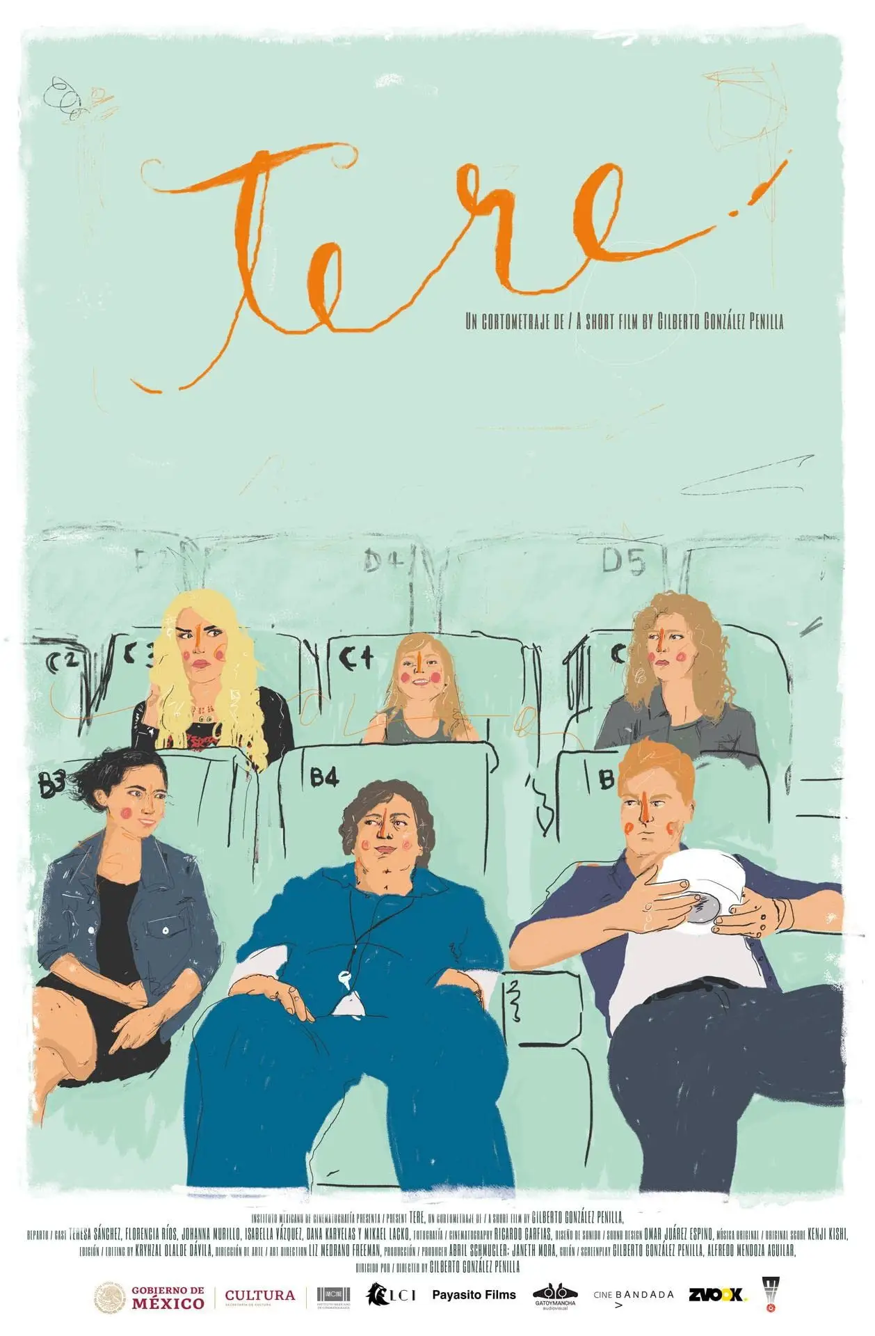 Movie poster "Tere"