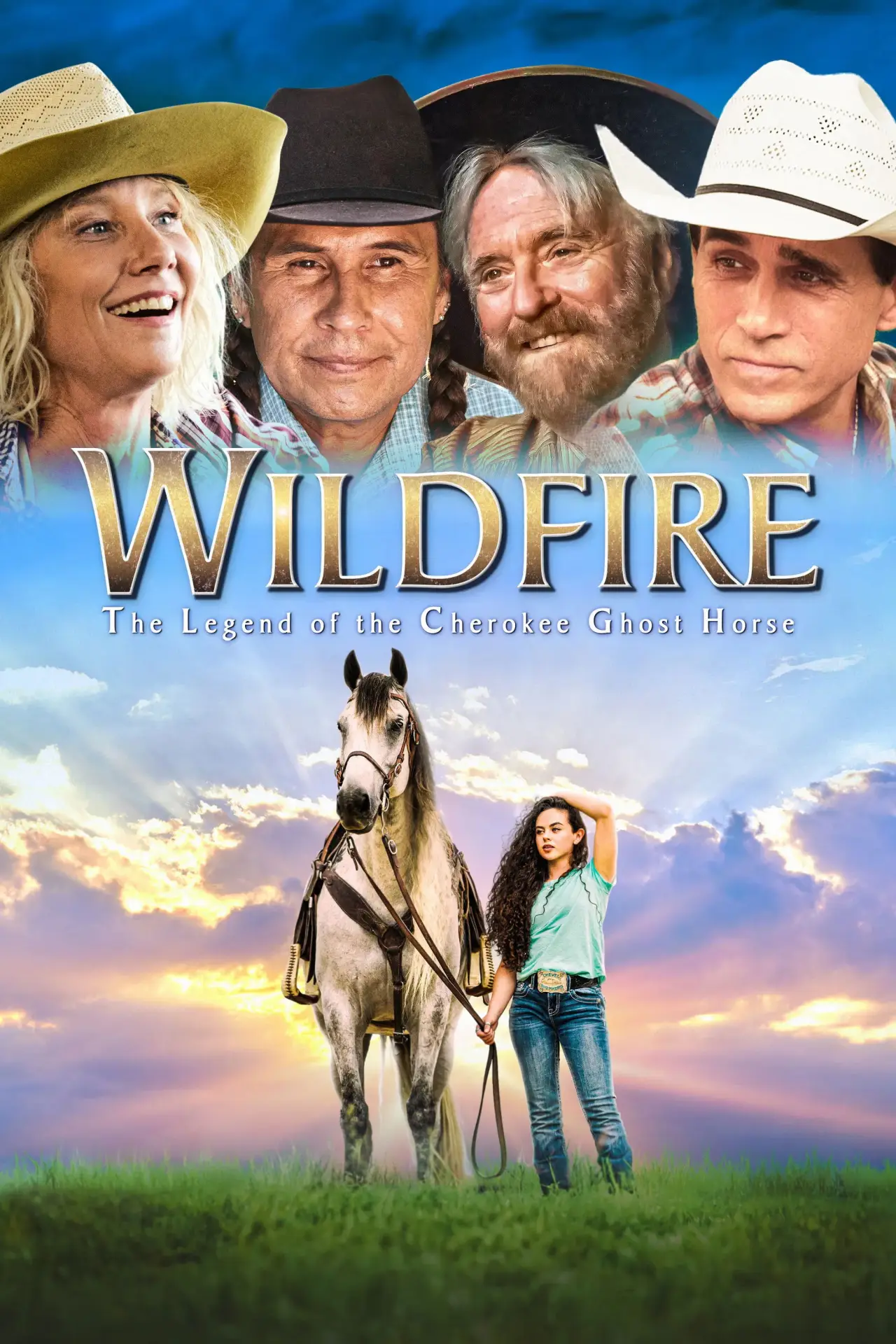 Movie poster "Wildfire: The Legend of the Cherokee Ghost Horse"