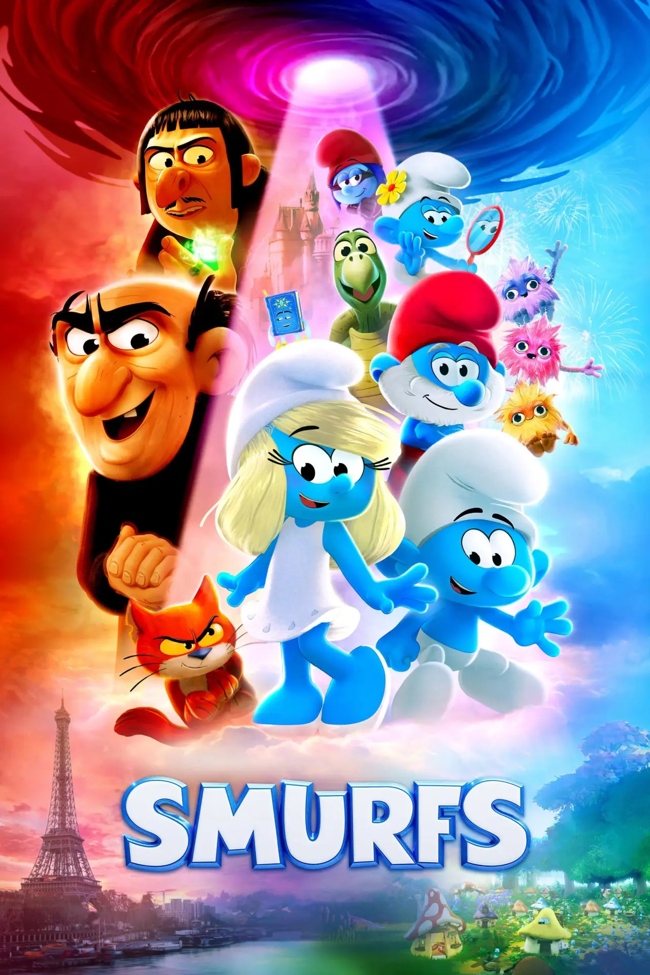 Movie poster "Smurfs"