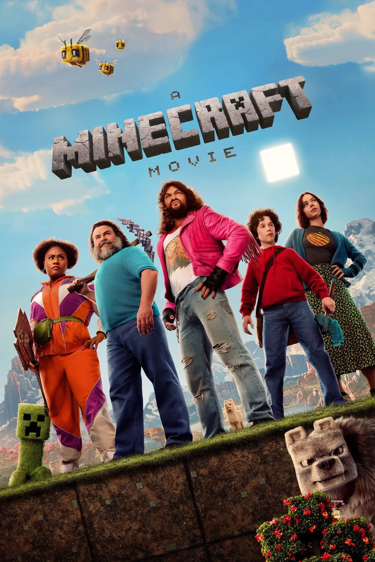 Movie poster "A Minecraft Movie"
