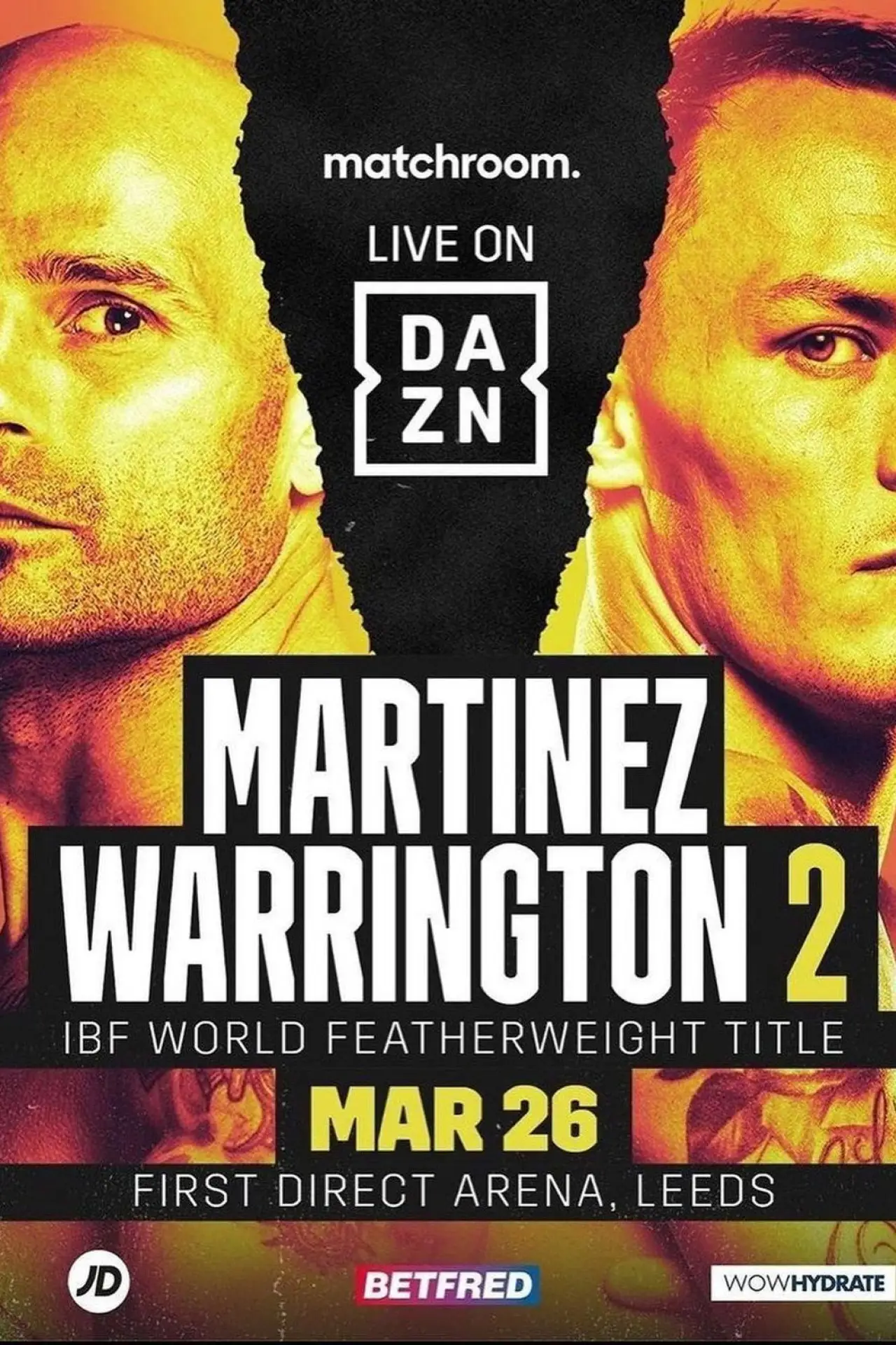Movie poster "Kiko Martinez vs. Josh Warrington 2"
