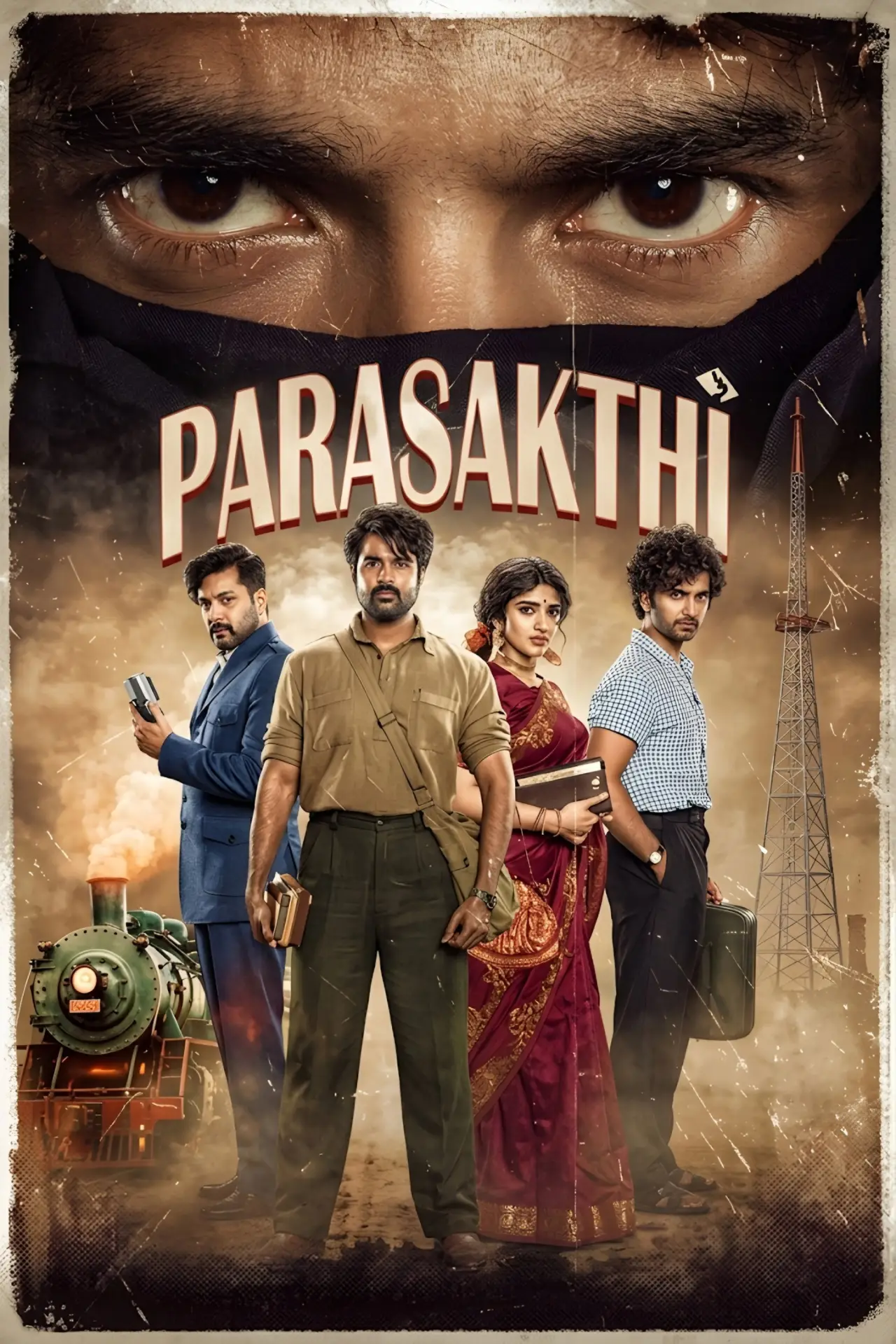 Movie poster "Parasakthi"