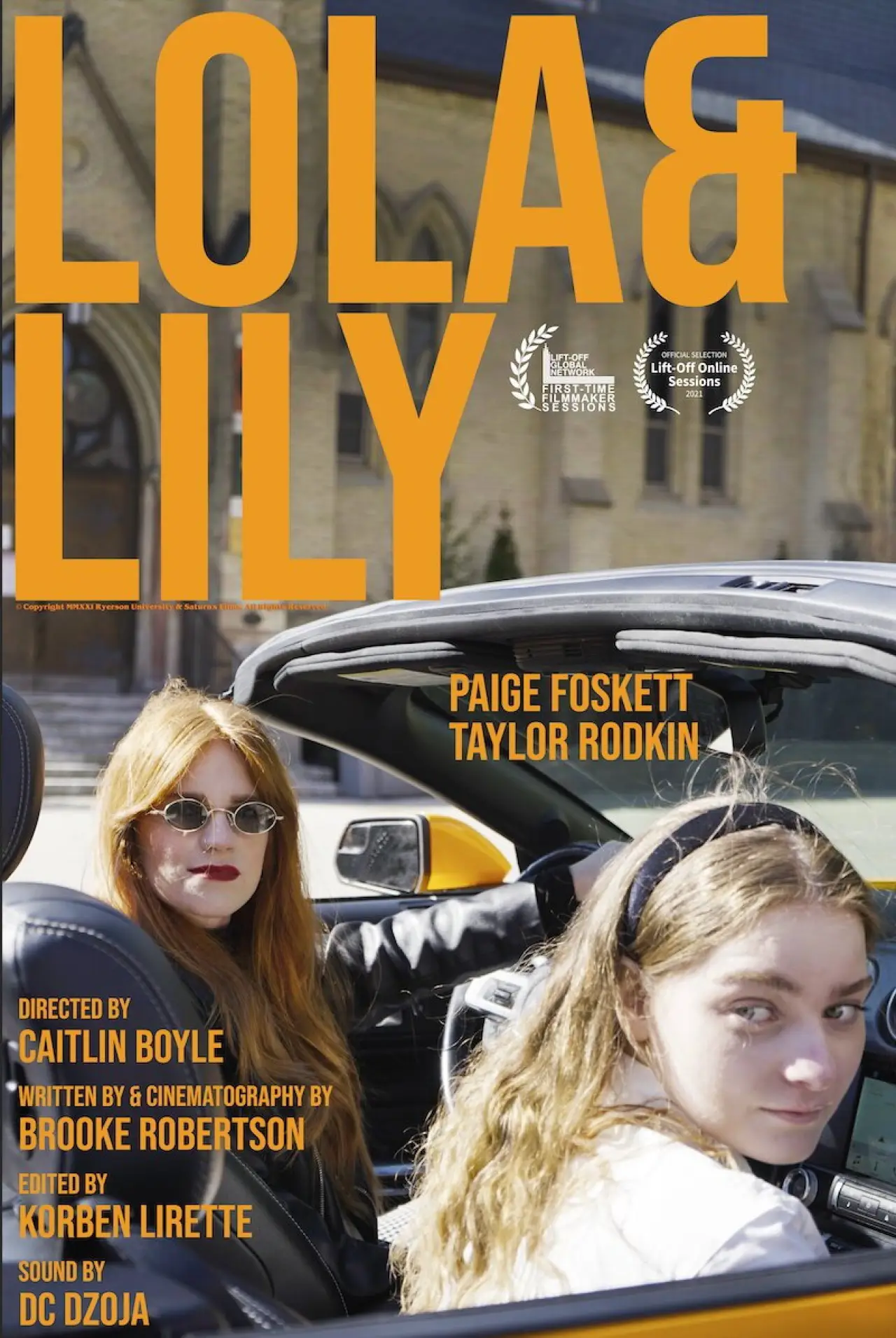 Movie poster "Lola & Lily"