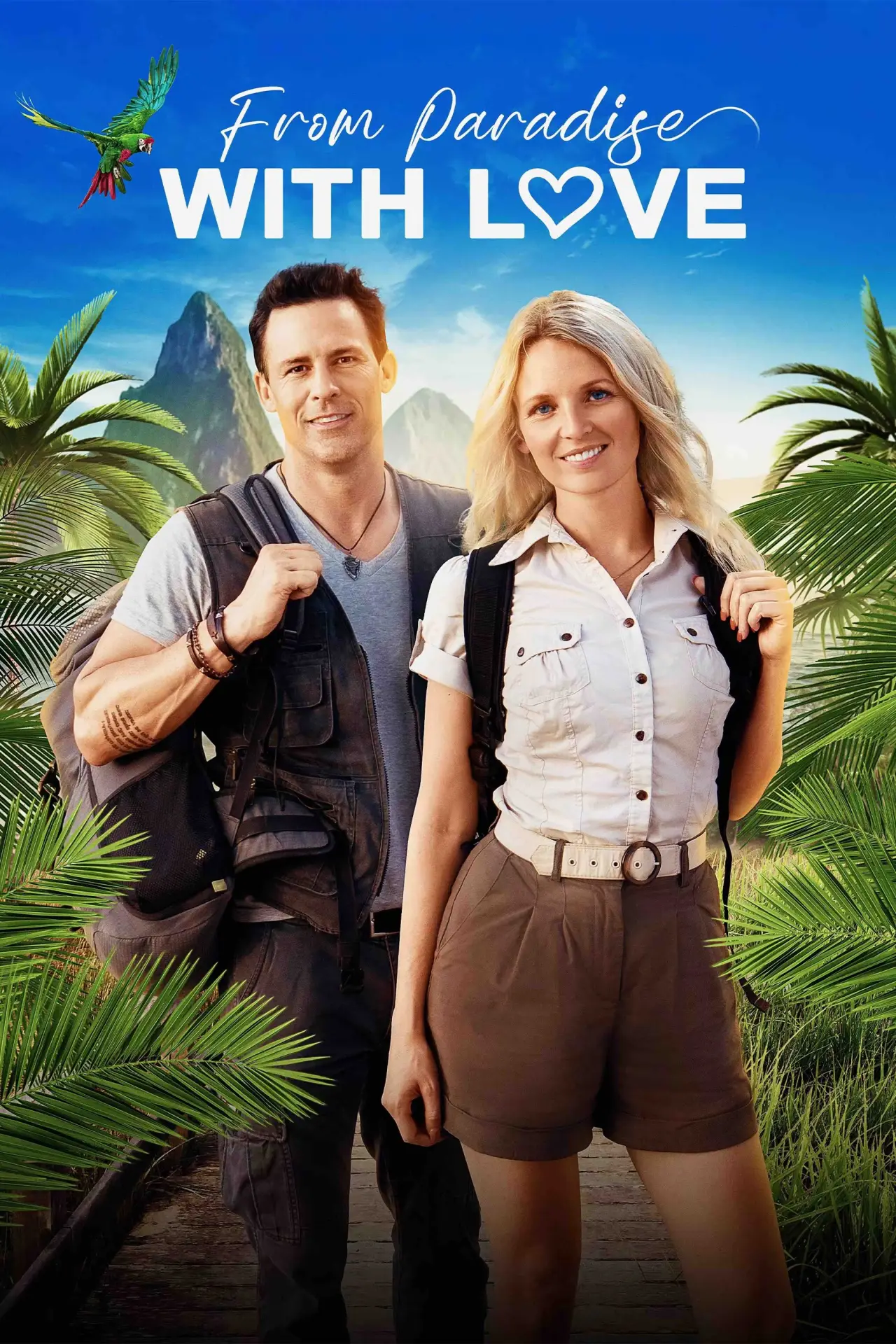 Movie poster "Finding Love in Saint Lucia"