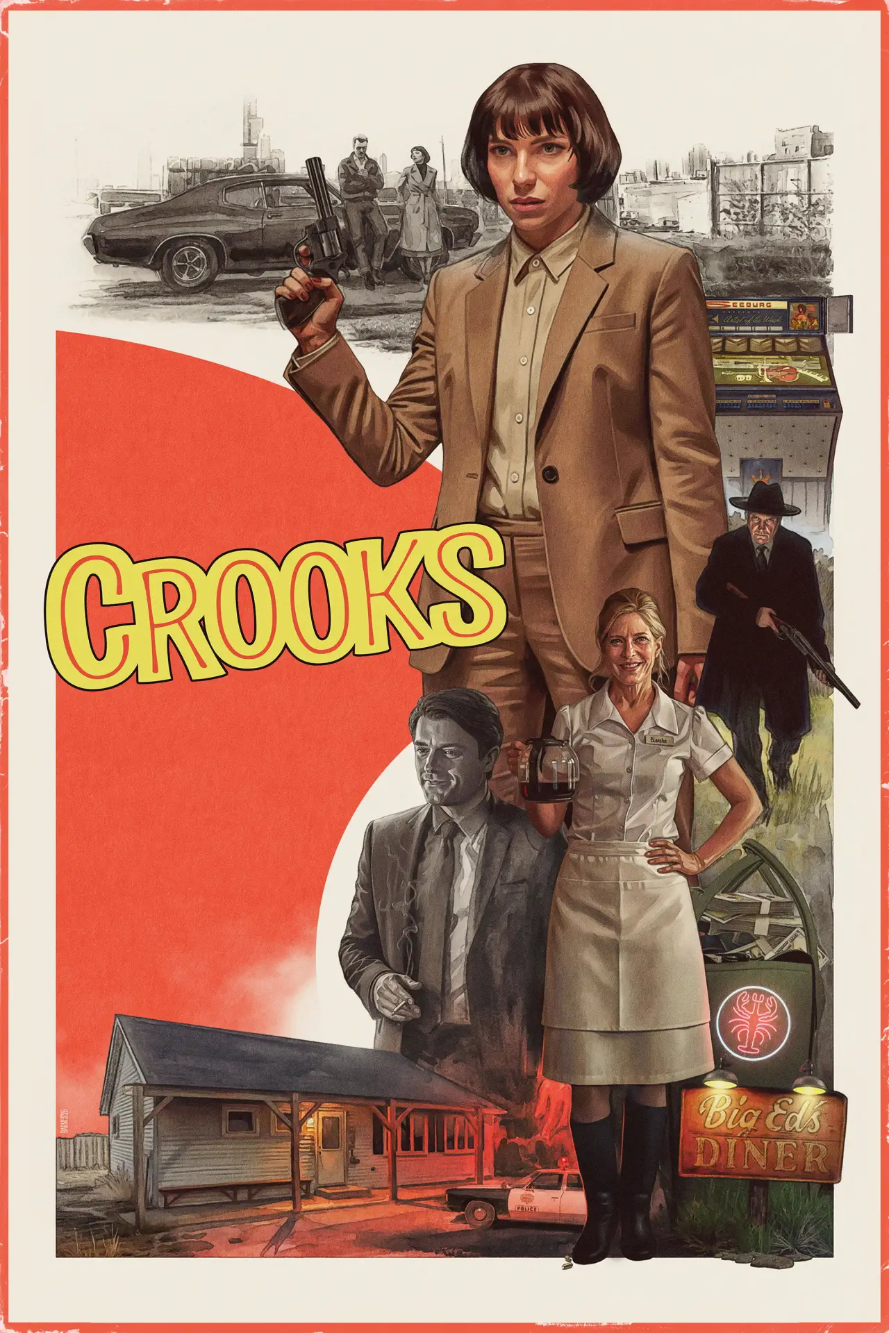 Movie poster "Crooks"