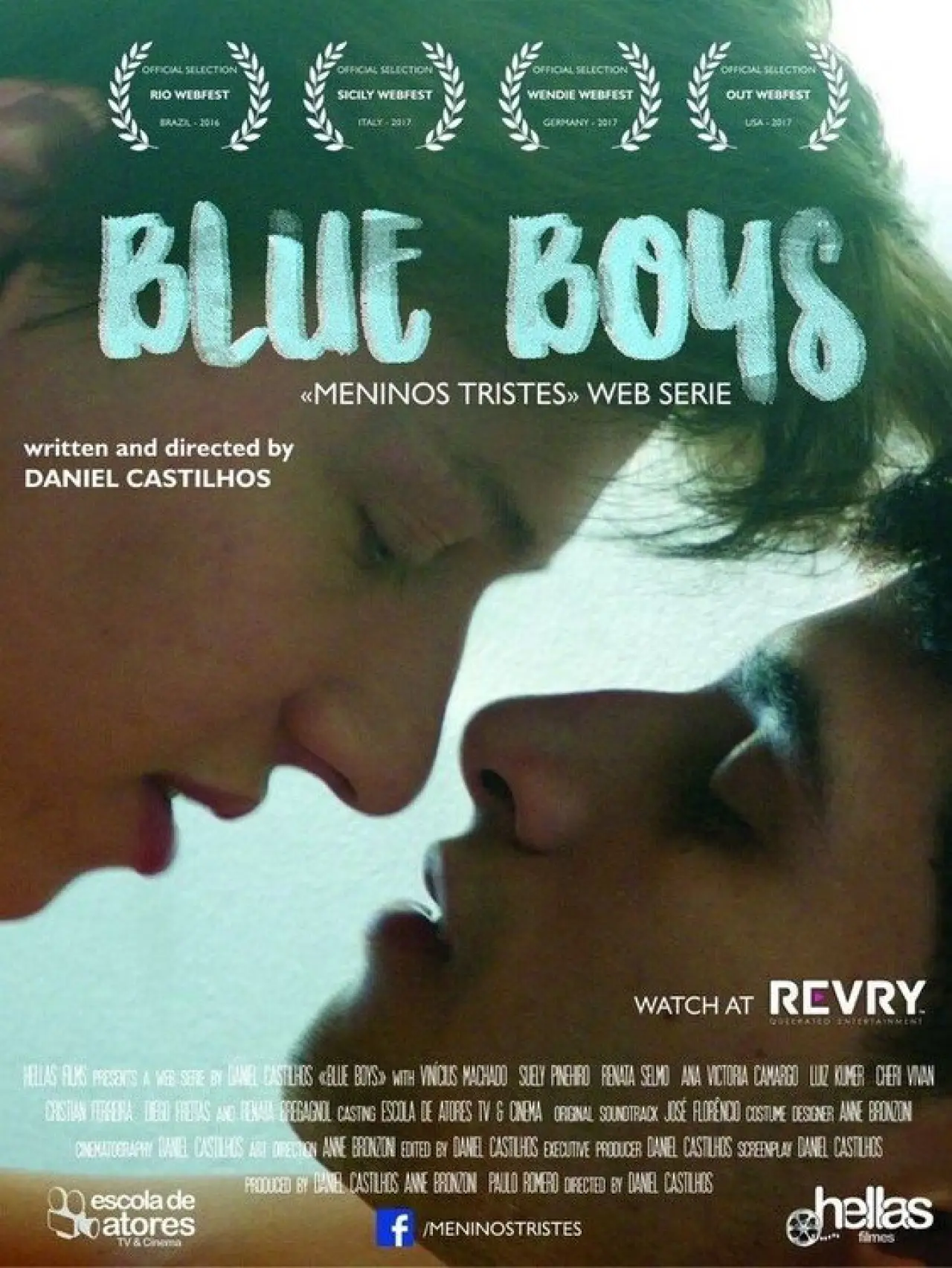 Movie poster "Blue Boys"