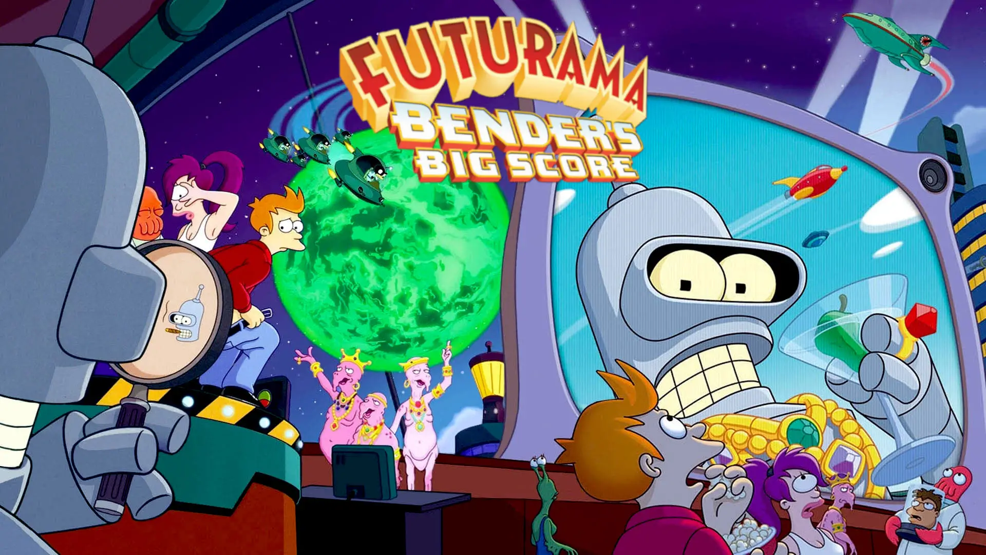 Watch film Futurama: Bender's Big Score — Futurama - Bender's Big Score - Trailer (2007)