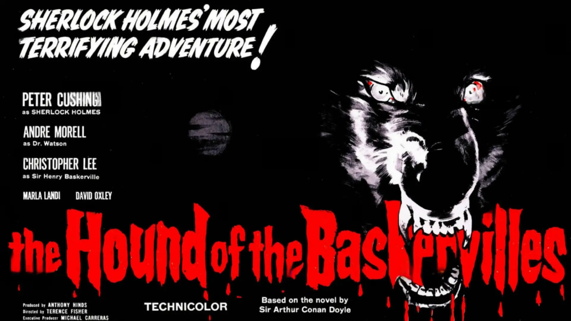 Watch film The Hound of the Baskervilles — The Hound Of The Baskervilles ≣ 1959 ≣ Trailer