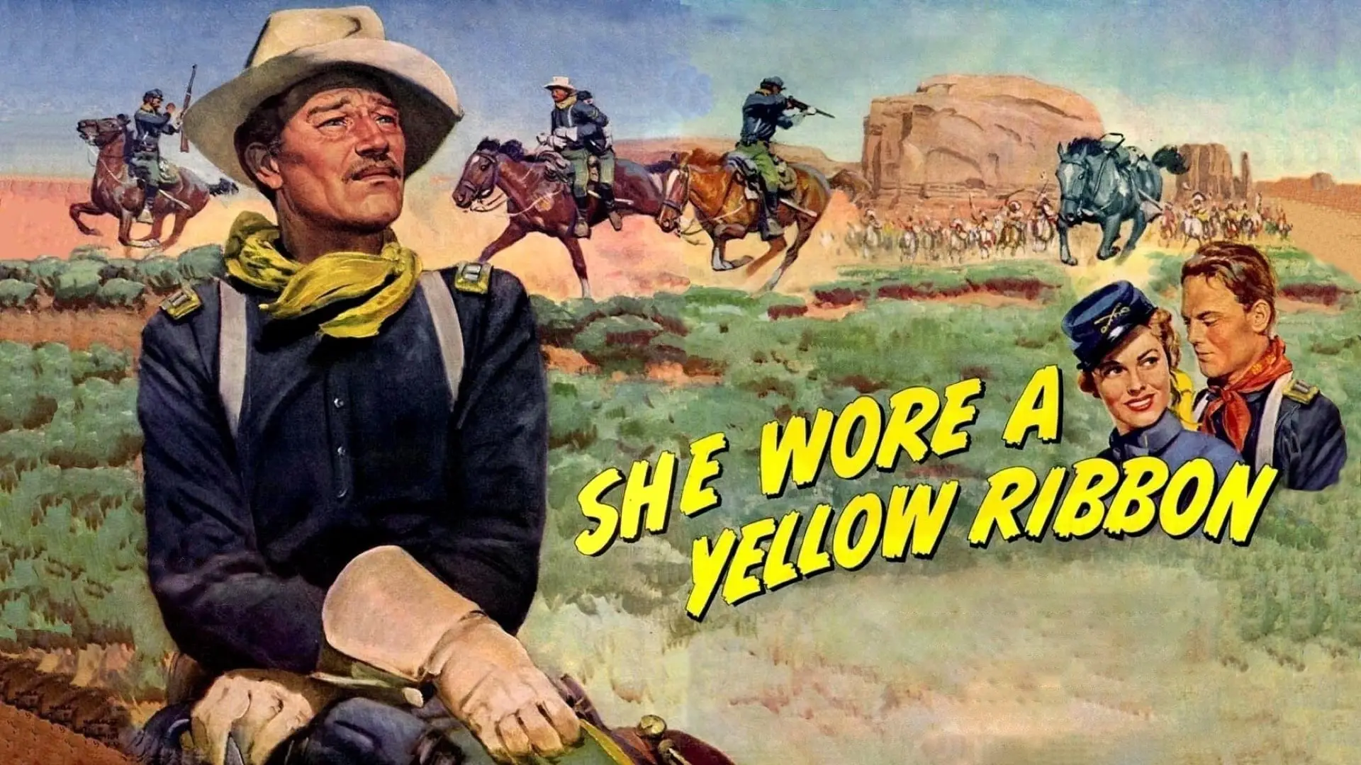Watch film She Wore a Yellow Ribbon — She Wore a Yellow Ribbon (1949) Original Trailer [FHD]