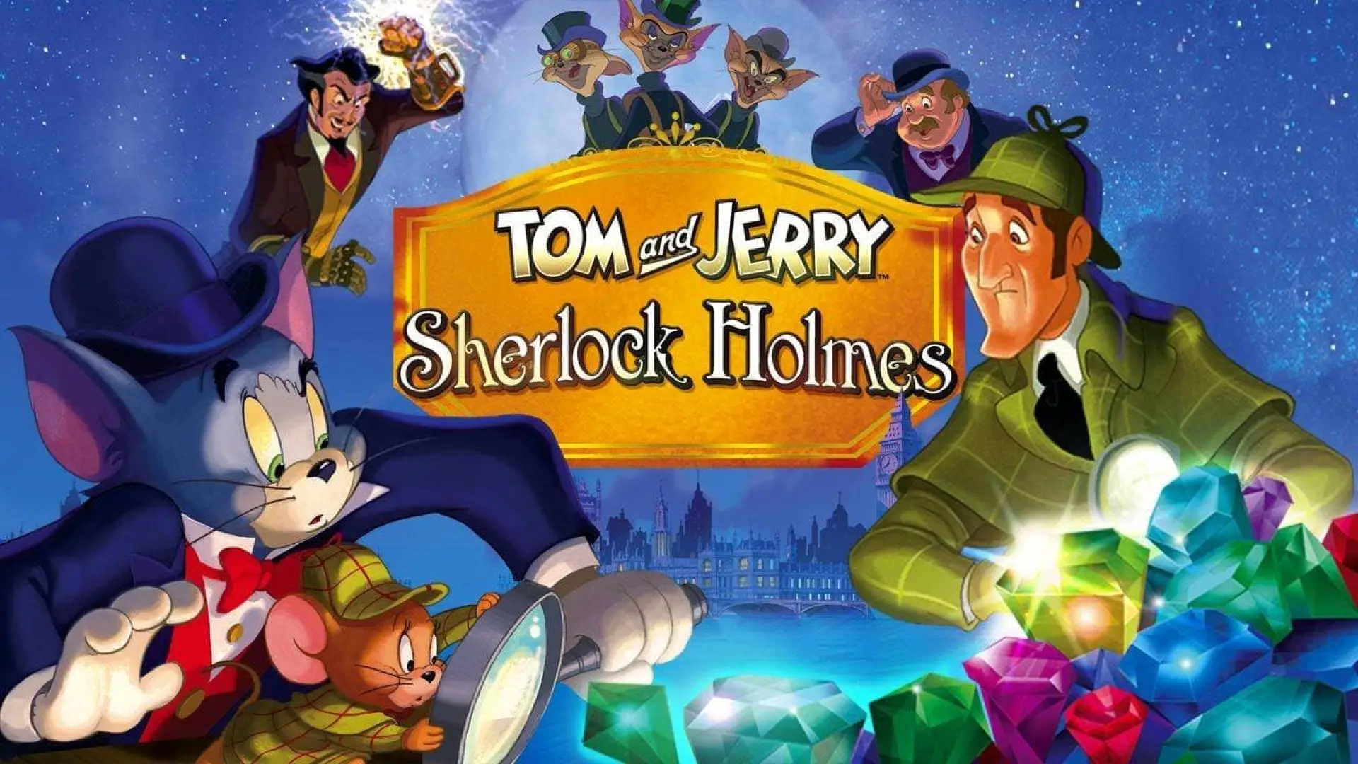 Watch film Tom and Jerry Meet Sherlock Holmes — Tom and Jerry Meet Sherlock Holmes Trailer