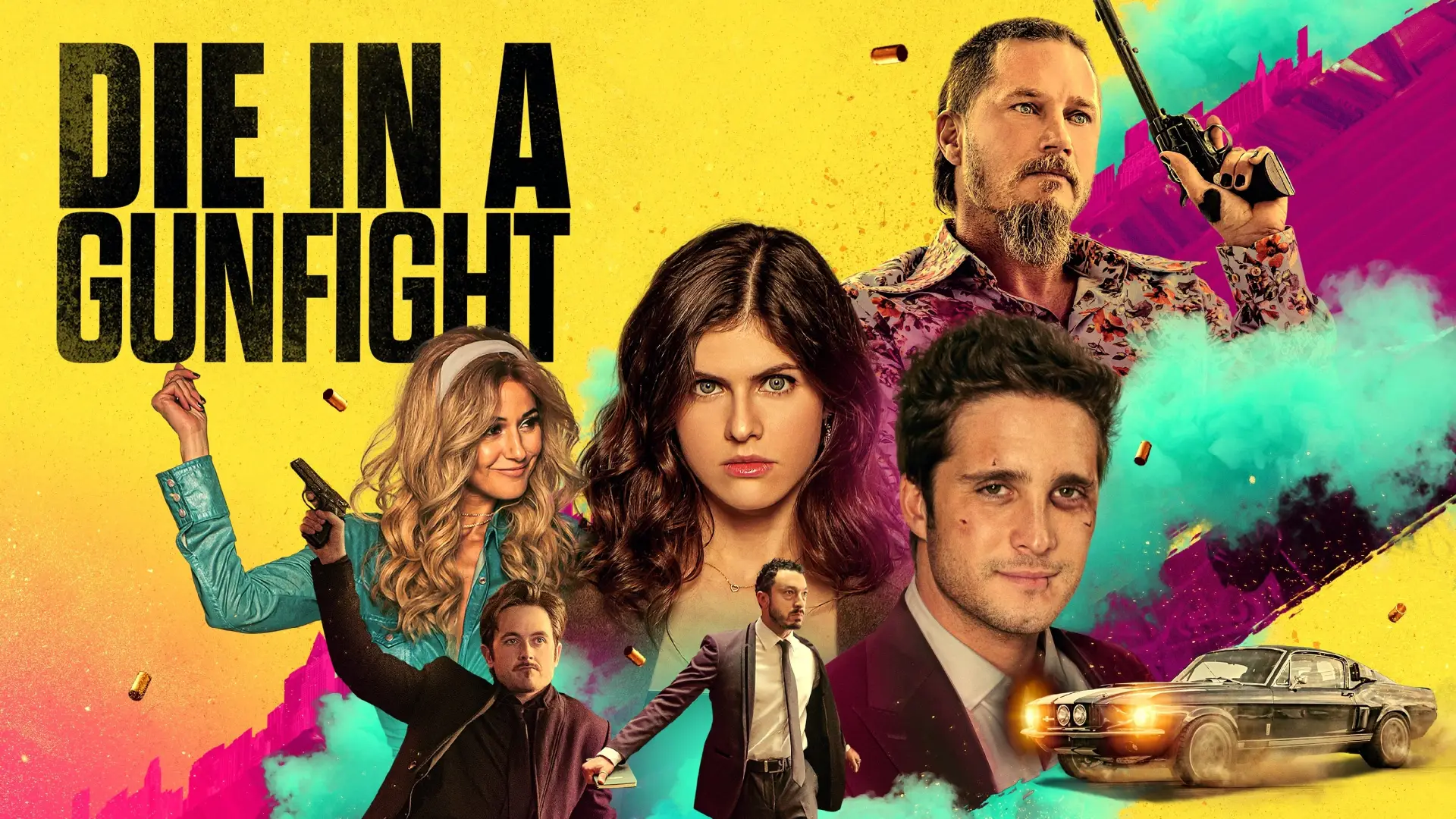 Watch film Die in a Gunfight — Die In A Gunfight (2021 Movie) Official Trailer - Diego Boneta, Alexandra Daddario