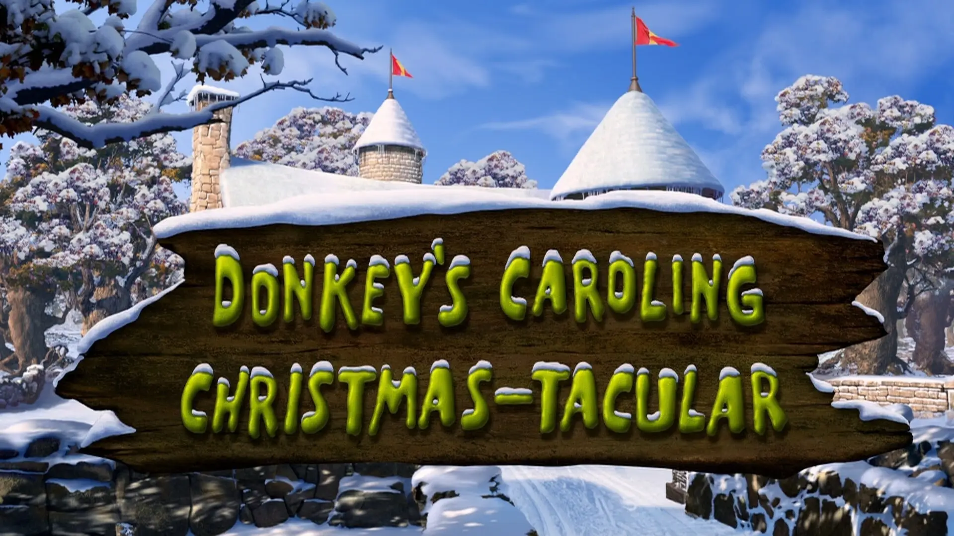 Watch film Donkey's Christmas Shrektacular — Donkey's Caroling Christmas-Tacular - Clip