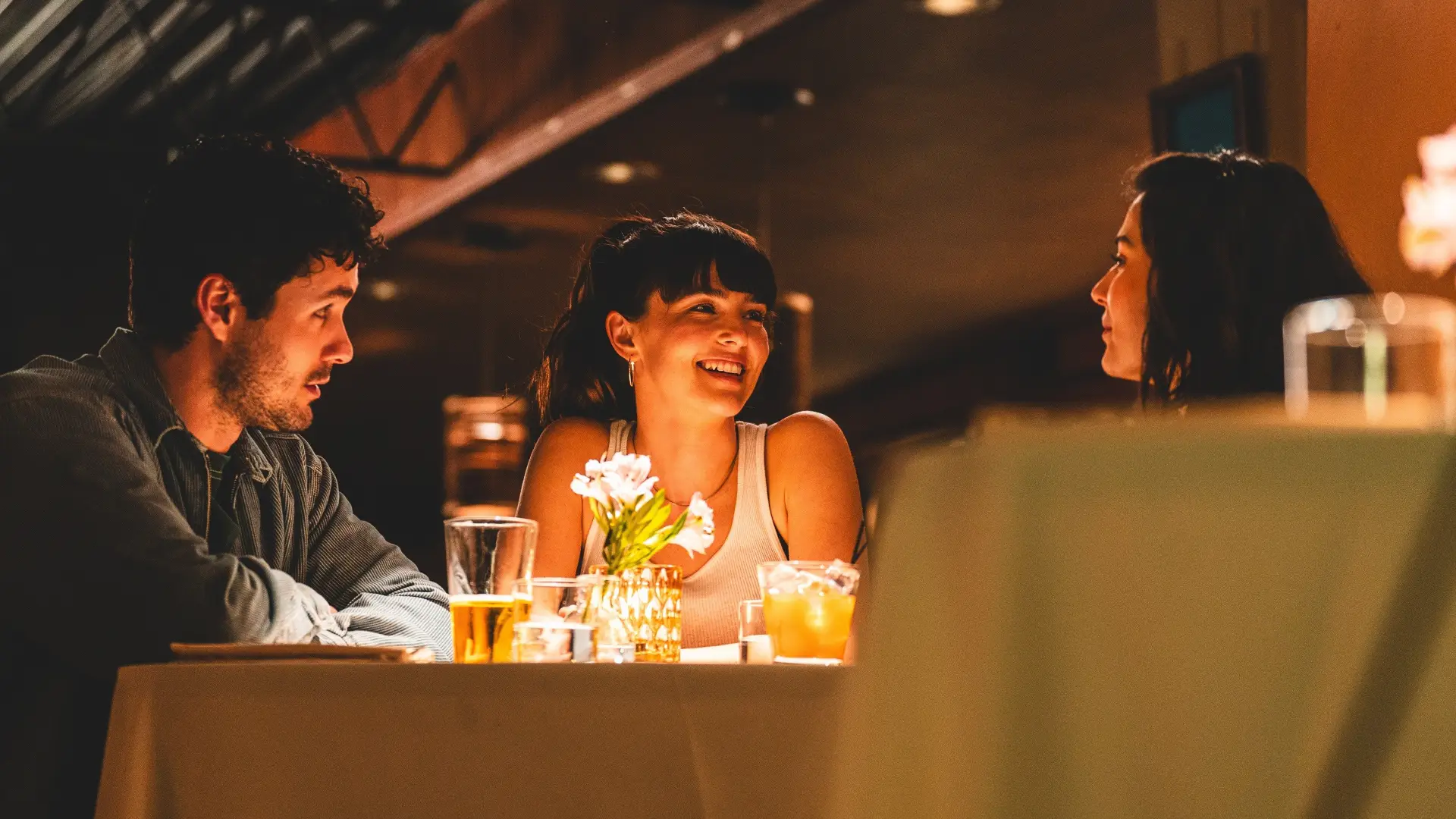 Watch film The Threesome | How Zoey Deutch&rsquo;s New Film Updates the RomCom for the Modern Era - The Threesome Q&A
