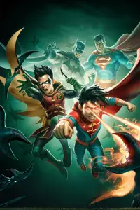 Poster to the movie "Batman and Superman: Battle of the Super Sons" #891986