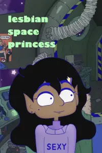 Poster to the movie "Lesbian Space Princess" #532159