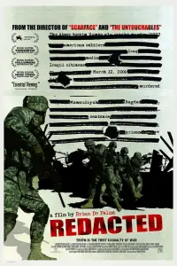 Poster to the movie "Redacted" #670137