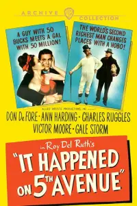 Poster to the movie "It Happened on Fifth Avenue" #1131956