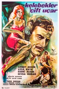 Poster to the movie "Kelebekler Çift Uçar" #888642