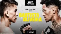 Backdrop to the movie "UFC Fight Night 266: Bautista vs. Oliveira" #573511