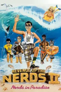 Poster to the movie "Revenge of the Nerds II: Nerds in Paradise" #1151534
