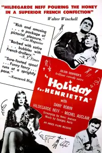 Poster to the movie "Holiday for Henrietta" #1165272