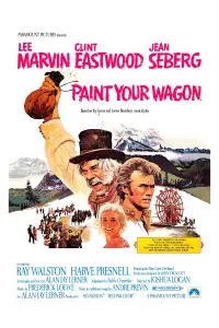 Poster to the movie "Paint Your Wagon" #1034936