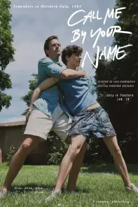 Poster to the movie "Call Me by Your Name" #1125740
