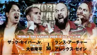 Backdrop to the movie "NJPW World Tag League 2025 - Day 14" #1147310
