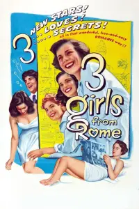 Poster to the movie "Three Girls from Rome" #1108957