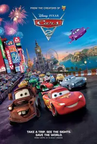 Poster to the movie "Cars 2" #816333