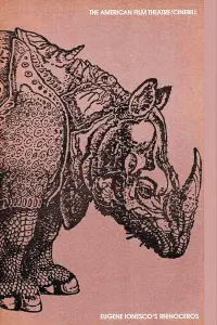 Poster to the movie "Rhinoceros" #1061837