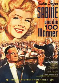 Poster to the movie "Sabine und die hundert Männer" #894346