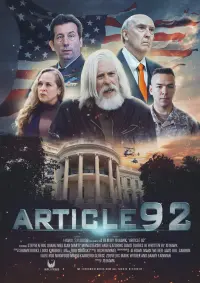 Poster to the movie "Article 92" #796119