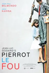Poster to the movie "Pierrot le Fou" #1001084