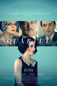 Poster to the movie "Quartet" #974203