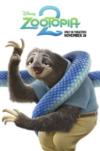 Poster to the movie "Zootopia 2" #1052075
