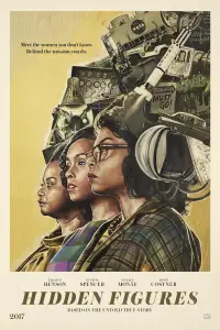 Poster to the movie "Hidden Figures" #596100