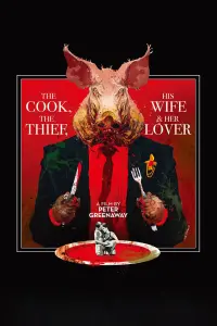 Poster to the movie "The Cook, the Thief, His Wife & Her Lover" #159474