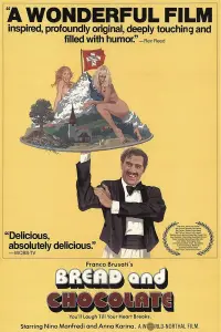 Poster to the movie "Bread and Chocolate" #1235564