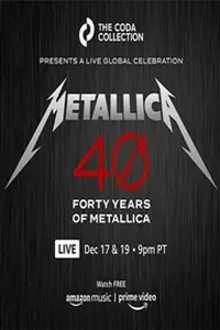 Poster to the movie "Metallica: 40th Anniversary Shows Live at Chase Center 2021" #1043048