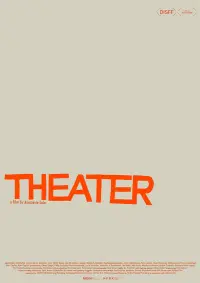 Poster to the movie "Theater" #570151