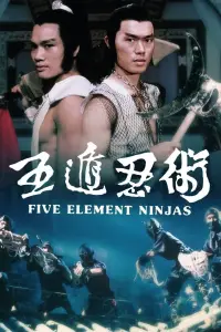 Poster to the movie "Five Element Ninjas" #1035395