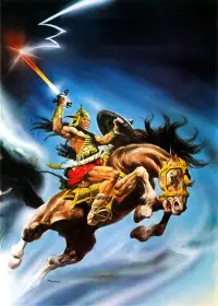 Poster to the movie "The Sword of the Barbarians" #1135962