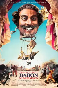 Poster to the movie "The Adventures of Baron Munchausen" #949280