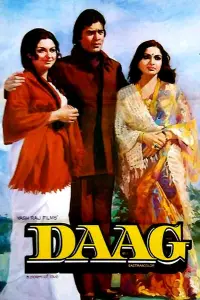 Poster to the movie "Daag" #880329