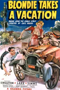 Poster to the movie "Blondie Takes a Vacation" #1148149