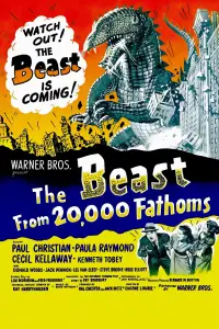 Poster to the movie "The Beast from 20,000 Fathoms" #1011564